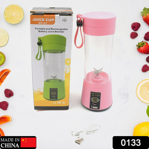 Portable USB electric juicer-6 blade blender and Shaker